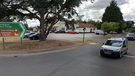 Man arrested after cyclist killed in collision near pub