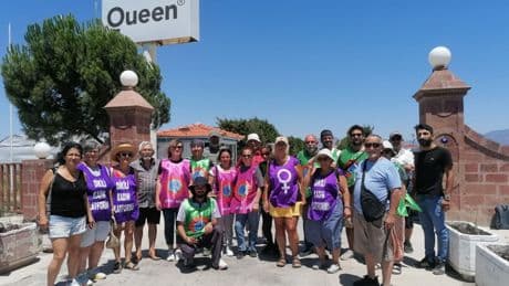 Direnişteki Queen Tarım işçilerinden Evrensel'e destek mektubu