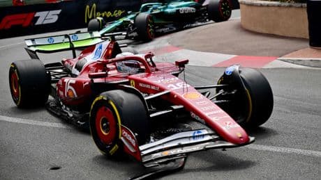 Charles Leclerc supera su accidente con Lance Stroll y manda el primer aviso en Mónaco