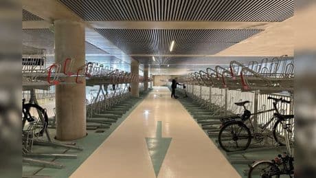 Lyon : le plus grand parking à vélo de France inauguré sous la gare Part-Dieu