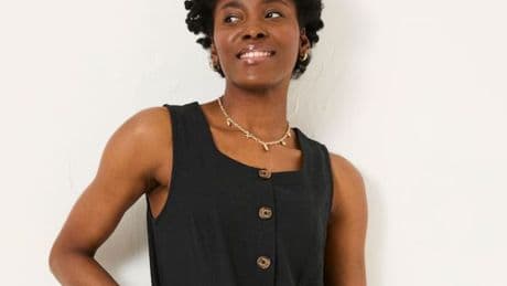 Fatface’s linen mini dress with pockets is ‘perfect for holiday’ and ‘looks great on’
