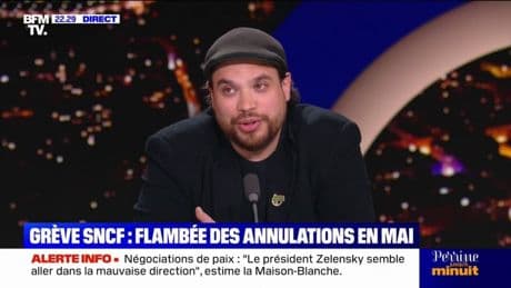 Grève SNCF: "Le but d'une grève, c'est de faire perdre de l'argent aux patrons", explique Axel Persson (CGT Cheminots)