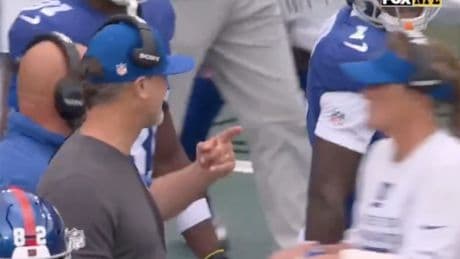 ‘Upset’ Malik Nabers and Brian Daboll have spirited Giants encounter in season opener