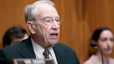 Listen to angry voters ask Senator Grassley if they can ignore court orders like Trump