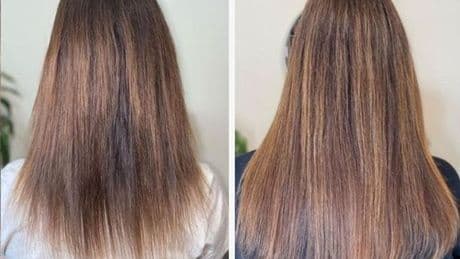Hair loss sufferer says 'hairdresser couldn't believe' growth with beauty bundle