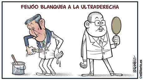Feijóo blanquea a la ultraderecha