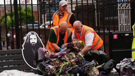 Tributes to Ozzy Osbourne removed from bench will be handed to family