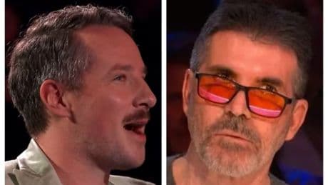BGT security steps in as audience member interrupts show to sing for stunned Simon Cowell