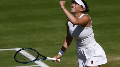 Anisimova sorprende a Sabalenka y alcanza la final de Wimbledon
