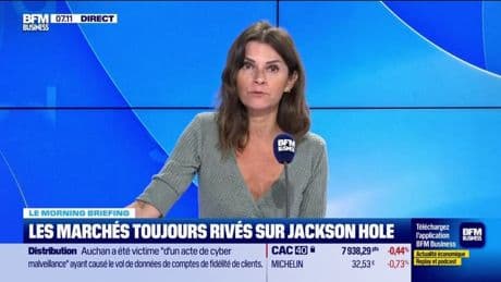 Bourse: les marchés toujours rivés sur le symposium de Jackson Hole