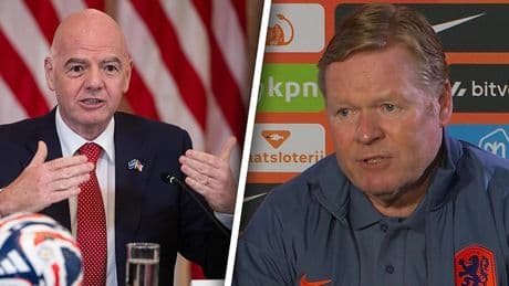 ‘Koeman heeft gewoon maling aan Infantino en de FIFA’
