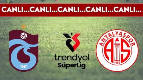 CANLI YAYIN: Trabzonspor 0-0 Antalyaspor | CANLI ANLATIM: Süper Lig 3. hafta mücadelesi