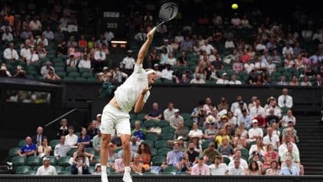 Wimbledon: Spiel von Alexander Zverev in Wimbledon unterbrochen