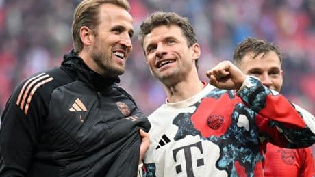 Bayern Munich cause fury with club to celebrate Harry Kane’s first trophy in ‘ugly as hell’ new kit