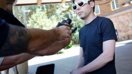 Sam Altman rolled up to Sun Valley to some burning questions on Zuckerberg, Musk, and Trump