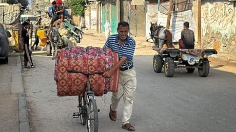 Gaza-Krieg | Massenvertreibung im Gazastreifen