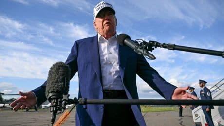 Trump says Putin has gone ‘absolutely crazy’ and warns of Russia’s ‘downfall’