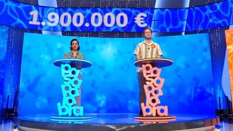 El bote de &#039;Pasapalabra&#039; alcanza los 1,9 millones de euros sin que Rosa ni Manu consigan llevárselo