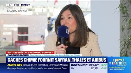 Salon du Bourget: "La chimie est un maillon essentiel dans l'aéronautique, la défense et l'espace"