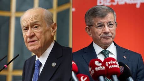 Bahçeli'den Davutoğlu'na teşekkür telefonu