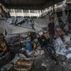 Overzicht | Omstreden stichting begint hulpverlening Gaza, doden bij luchtaanval