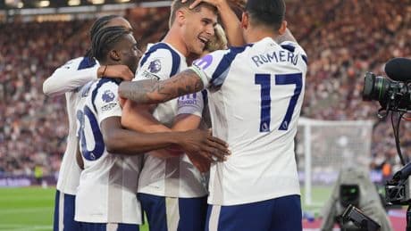 Tottenham ease past West Ham to put Graham Potter back under pressure