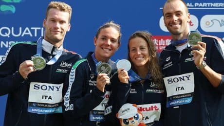 <p>L'Italia del fondo prima al Mondo! Staffetta, altro argento: a medaglia in ogni disciplina</p>