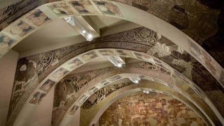Así son las obras de Sijena, la Capilla Sixtina del románico español