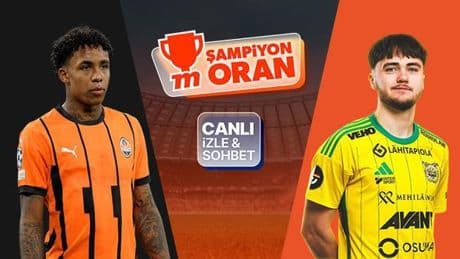 Shakhtar Donetsk, Ilves Tampereen karşısında! Arda Turan’ın ilk maçı Canlı Yayın, Canlı Sohbet ve Şampiyon Oranlar ile Misli’de