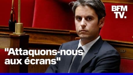 Les propositions choc de Gabriel Attal pour lutter contre l'addiction des jeunes aux écrans