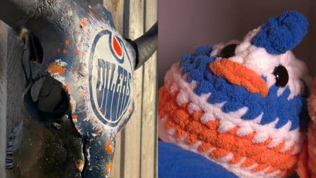 Artists craft unique Edmonton Oilers pieces during Stanley Cup final