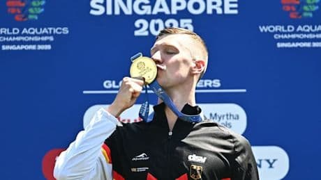Schwimmer Wellbrock holt zweites WM-Gold – „Wahnsinnig große Ehre“