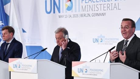 Peacekeeping-Konferenz: Mehr Kriege, weniger Geld [Online-Abo]