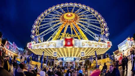 Volksfest am grünen Bunker: 1,4 Millionen Menschen besuchen Hamburger Frühlingsdom