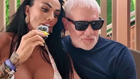 Katie Price wears tiny bikini at wild Ibiza party after kids 'distance themselves'