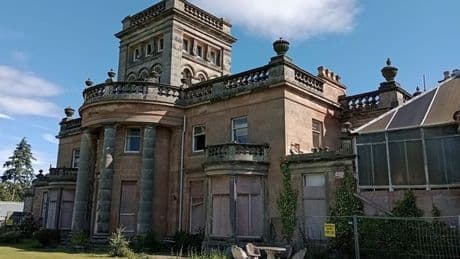 Golf course dubbed 'Scotland's Augusta' lays abandoned with iconic building overcome by nature