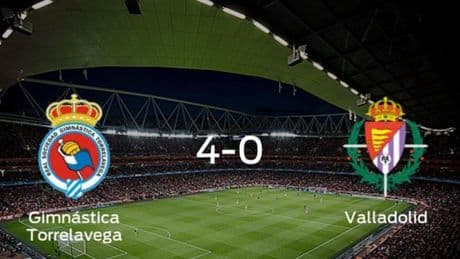 La Gimnástica Torrelavega muestra su poderío tras golear al Valladolid B (4-0)