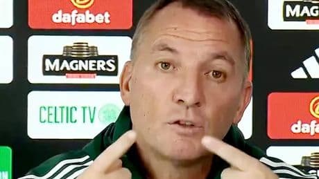 The eight words Brendan Rodgers chose to end astonishing Celtic address expertly recognises a sideshow