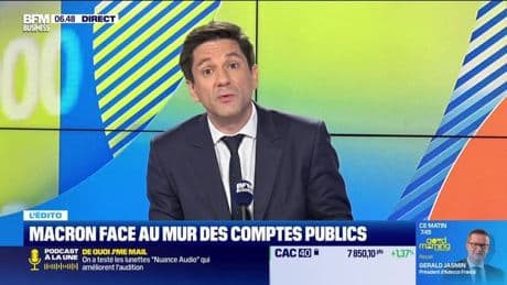 L’Edito de Raphaël Legendre : Macron face au mur des comptes publics - 13/05