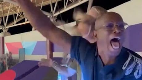 Ian Wright’s hilarious reaction to England semi-final win caught on camera