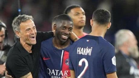 Luis Enrique y Dembélé, galardonados por primera vez