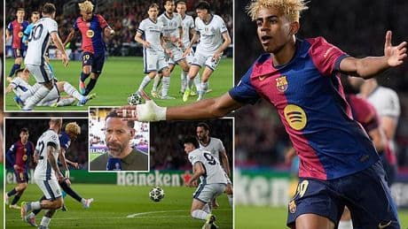 Lamine Yamal, 17, hailed as the best player in the WORLD and compared to peak Lionel Messi by pundits as Barcelona superstar inspires comeback in 3-3 thriller against Inter Milan