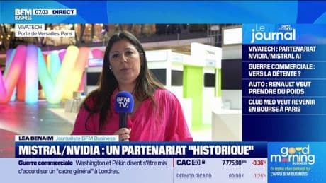 "Une alliance historique": Emmanuel Macron salue le partenariat entre Mistral AI et Nvidia