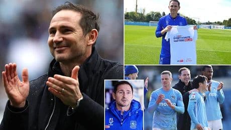 FRANK LAMPARD INTERVIEW: Why I chose the Coventry job, our play-off ambitions - and the 'pretty average' metric we needed to change upon arrival