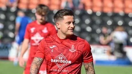 Airdrie boss: New striker a priority as side prepare for Ross County without recognised centre forward