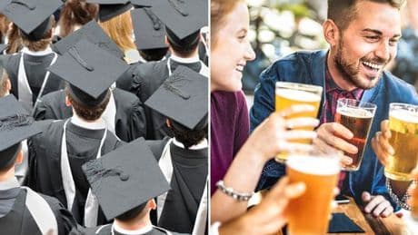 Most teetotal places in Britain as students fuel growing no alcohol trend