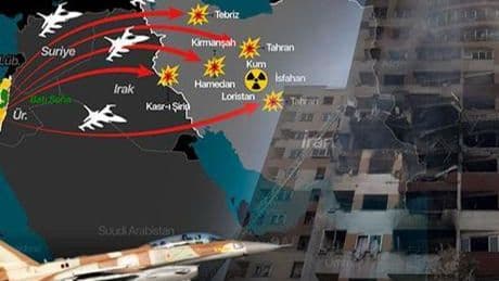 İsrail göstere göstere gelmiş! Saldırırken bu rotayı izledi: İran'ın tek seçeneği var