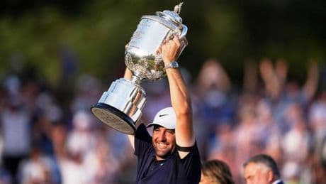 Major-Turnier: Golf-Star Scheffler gewinnt PGA Championship
