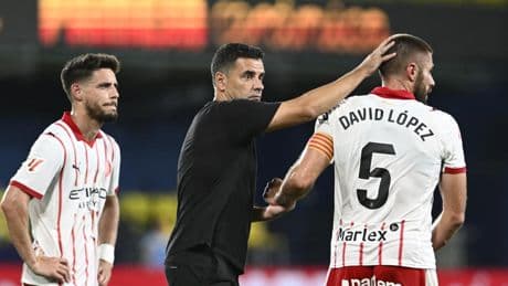 Imagen inadmisible: la afición del Girona ya no puede más