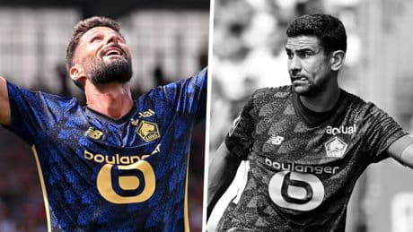 Brest-Lille : Giroud déjà en grande forme, le milieu lillois déboussolé... Les tops et les flops